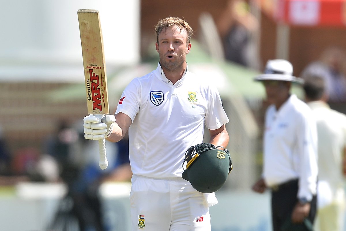 AB de Villiers Weaves His Magic To Hit 22nd Ton As Proteas Gain Ascendancy