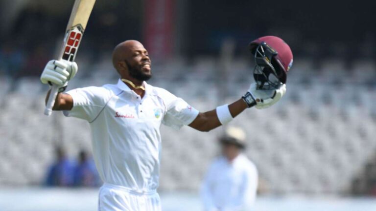 Roston Chase rediscovers his lost groove, scores 5th Test ton as WI lose