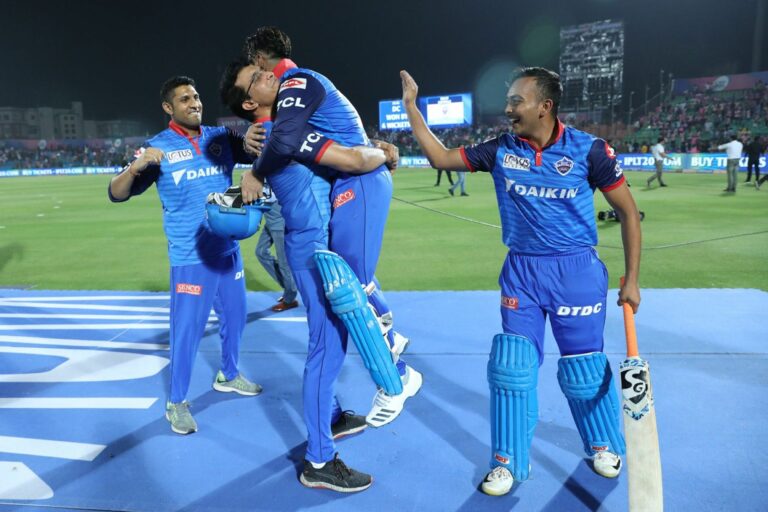 IPL 2019 DCvsRR: Delhi won by 6 wickets with the help of Pant & Dhawan