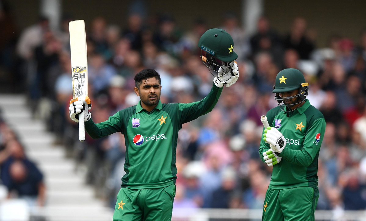 Babar Azam from Pakistan