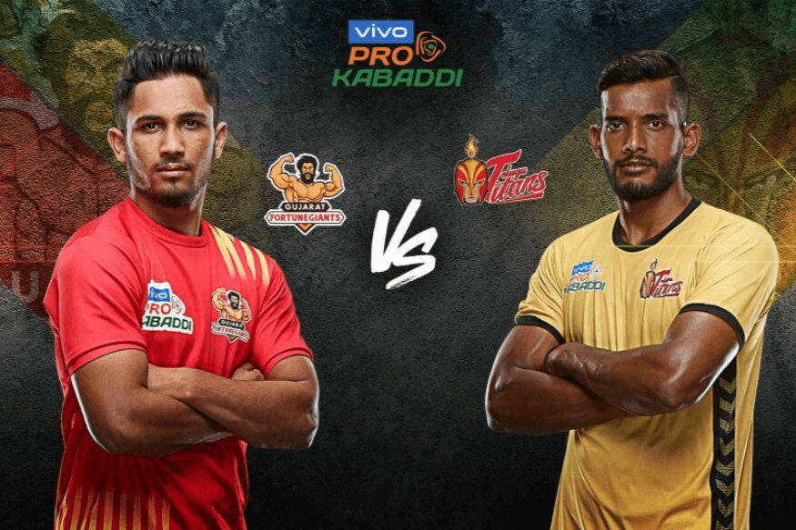 PKL 2019 Telugu Titans vs Gujrat Foenighters