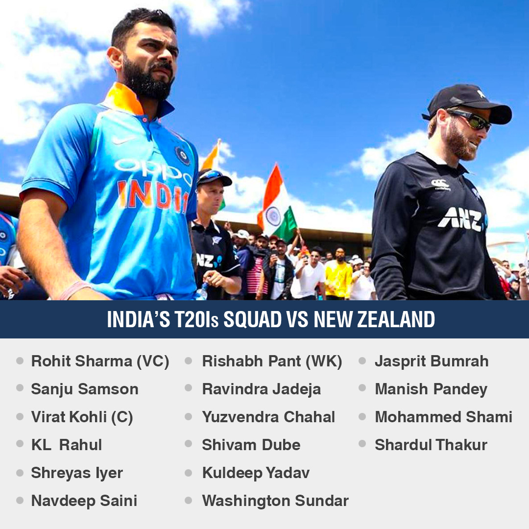 India Vs Newzealand Squad Major Takeaways From India S Limited Overs Squads