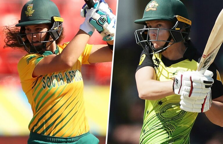South Africa Women vs Australia Women in T20 World Cup