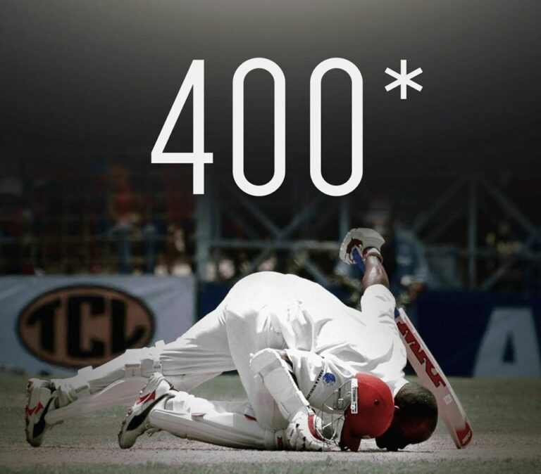 This Day, That Year, in 2004: Brian Lara  Scored 400 Not Out