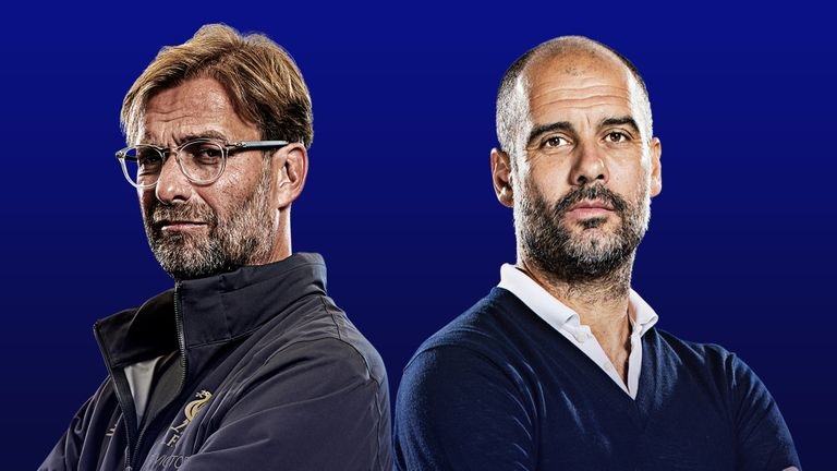 Pep Guardiola vs Jurgen Klopp