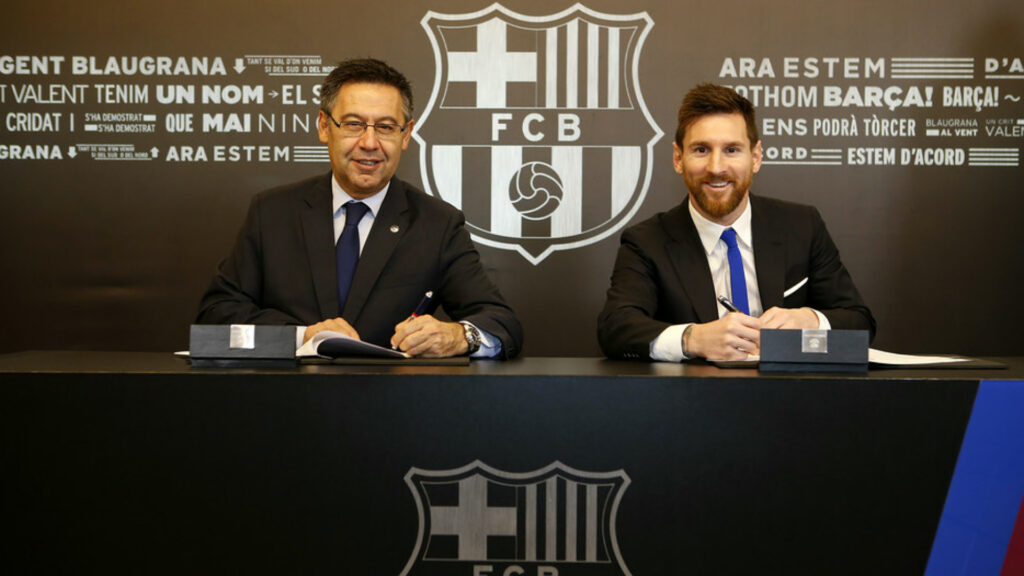 The internal battle between Bartomeu and Messi has impacted Barcelona Football 