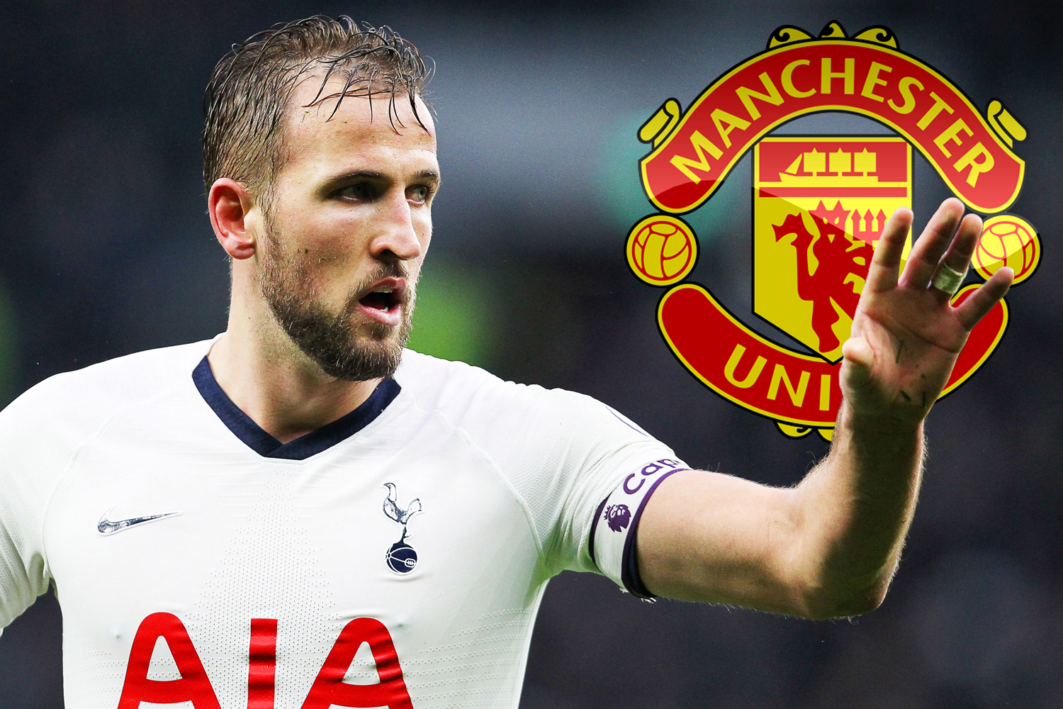Tottenham striker Harry Kane