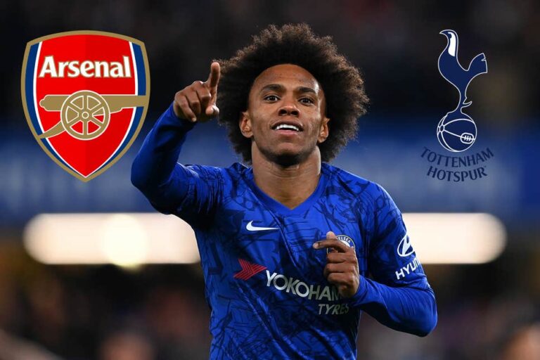 PSG, Arsenal or Tottenham: Where should Willian move?