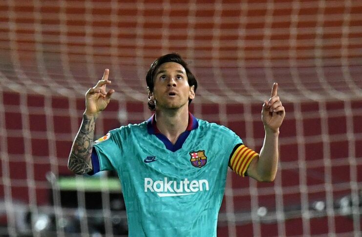 Lionel Messi is La Liga's top goalscorer this season.