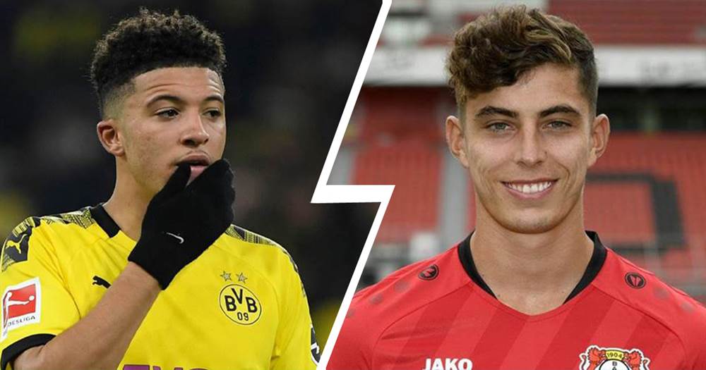 Manchester United want both Jadon Sancho and Kai Havertz