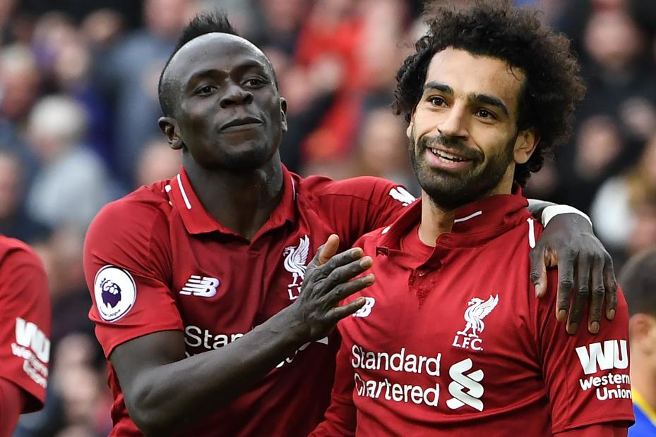 Salah and Mane are in the top ten list of most valuable Premier League players at this moment