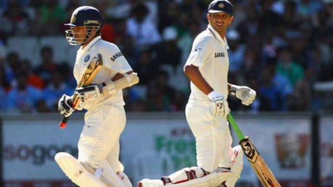 From 2002 to 2006, Rahul Dravid’s overseas average was 71 while Tendulkar’s was 55. (Credits: Twitter)