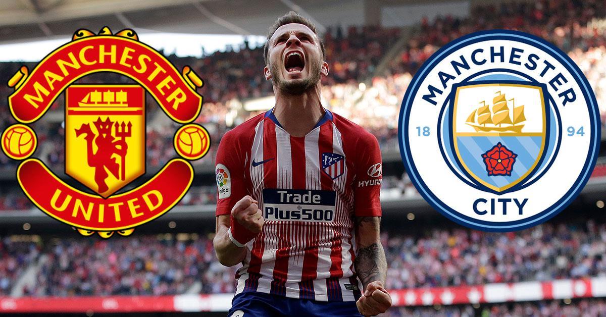 Atletico Madrid's Saul is wanted by both Manchester United and Manchester City