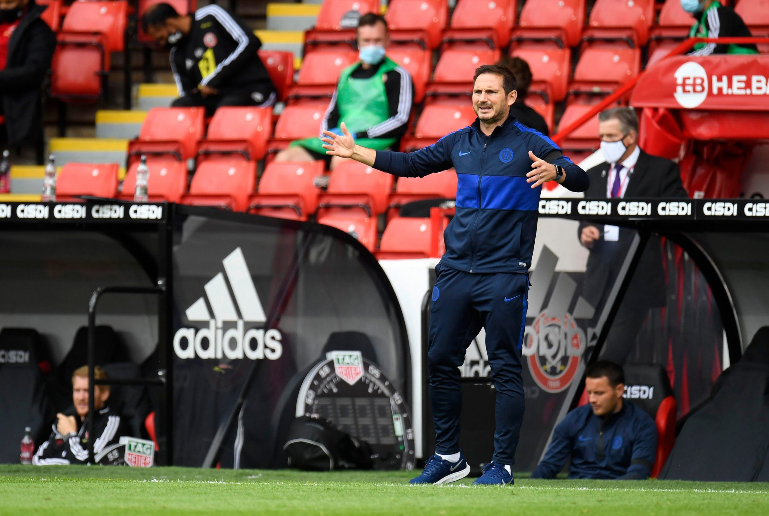 Chelsea boss Frank Lampard