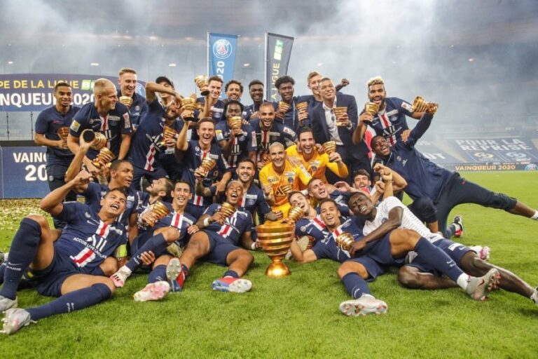 PSG complete domestic treble with League Cup triumph