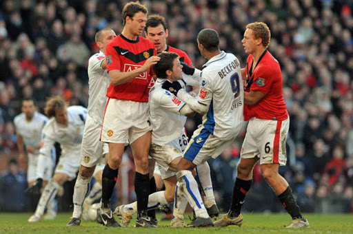 Manchester United vs Leeds United games are always fiery