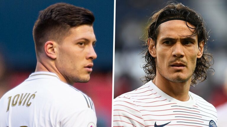 Luka Jovic or Edinson Cavani? Manchester United mull over striker options