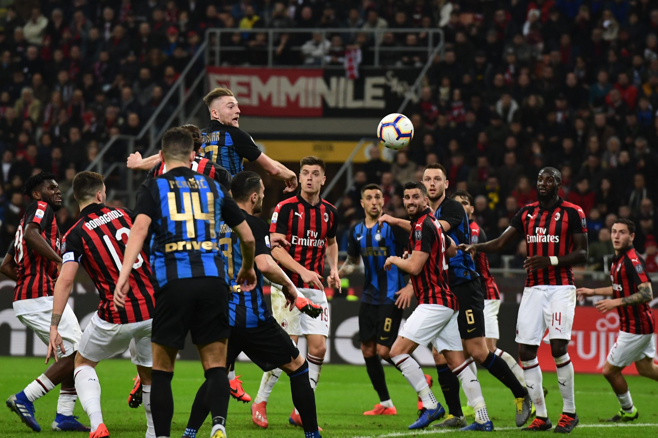 Inter Milan vs AC Milan is at the weekend