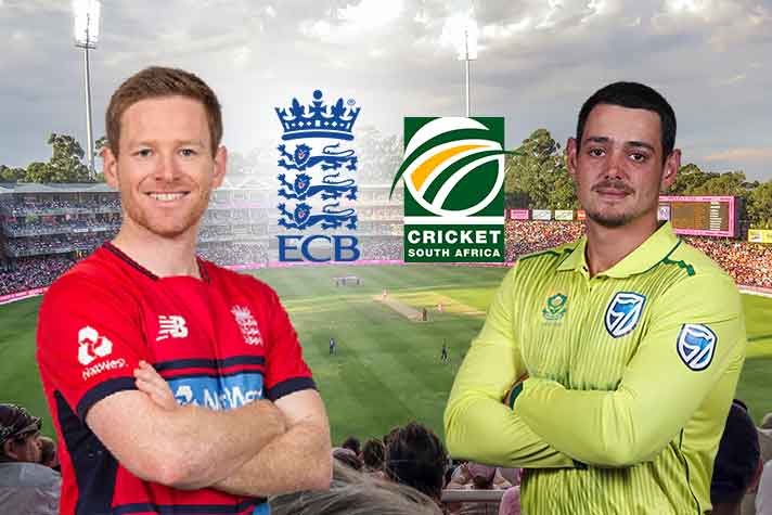 England made a clean sweep against South Africa in the 3-match T20 series. England won the first T20 by 5 wickets, the second T20 by 4 wickets and the third T20 by 9 wickets. David Malan was voted Man of the Series.