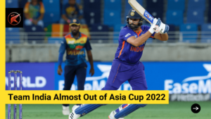 Team India almost out of Asia Cup 2022 Sri Lanka beat by 6 wickets in Super-4 match