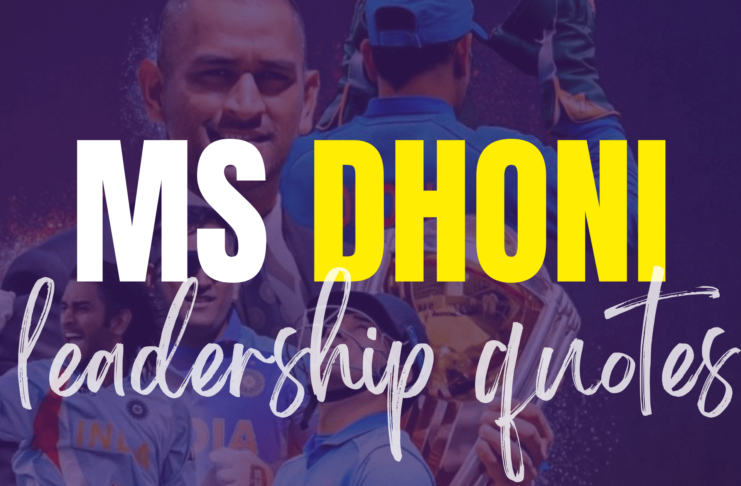 ms dhoni leadership