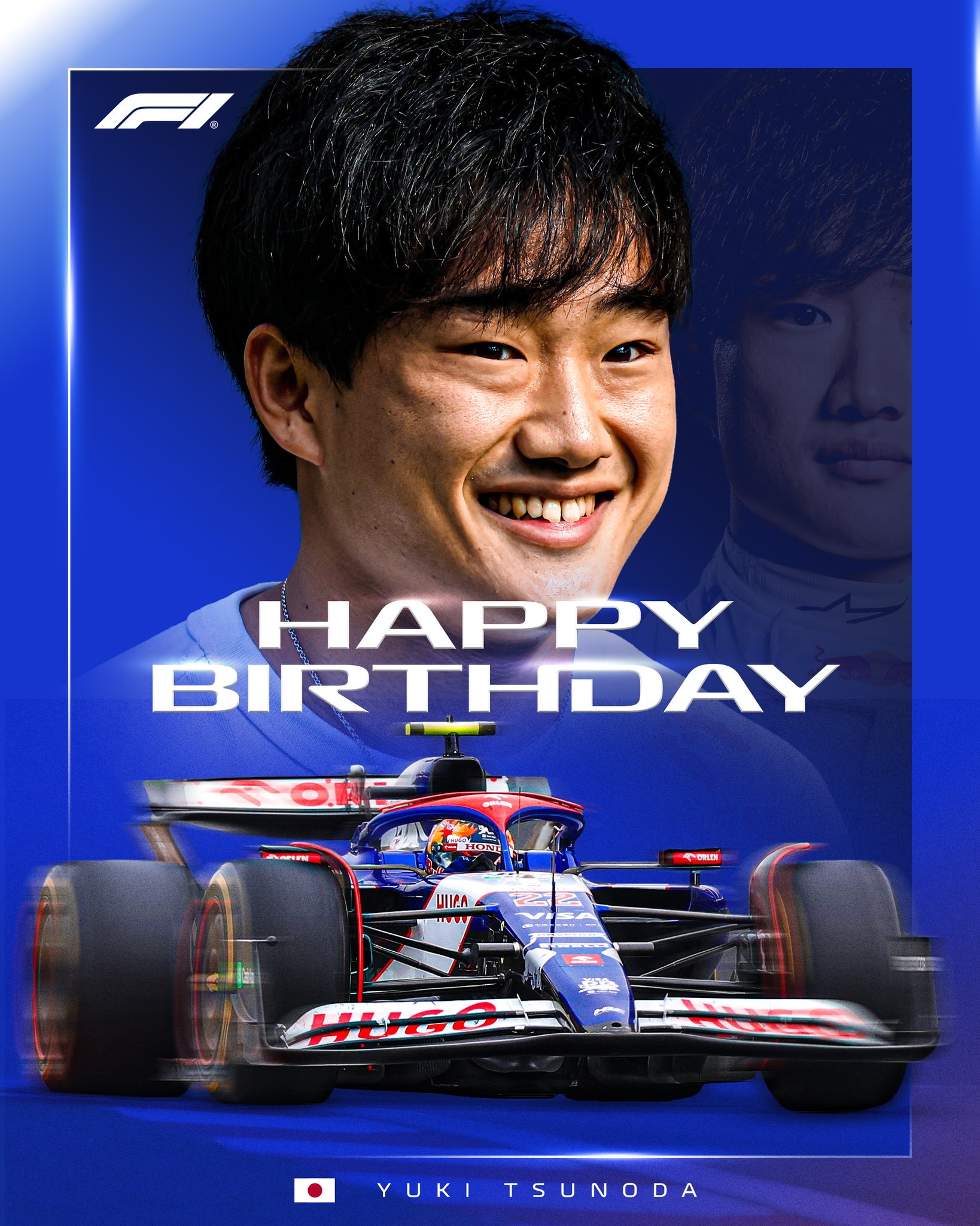 Yuki Tsunoda turns 24 amid impressive performances and a sea of expectations