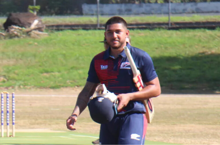 Darius Visser of Samoa becomes cricket’s latest headlining act