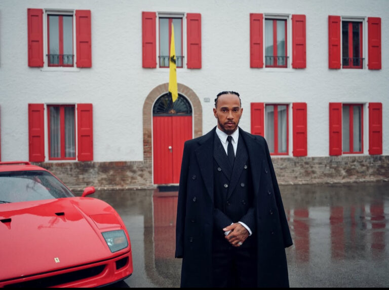 Lewis Hamilton dons the Signature Red finally
