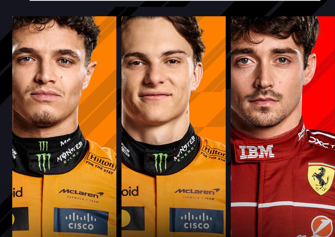 Lando Norris, Max Verstappen or Oscar Piastri