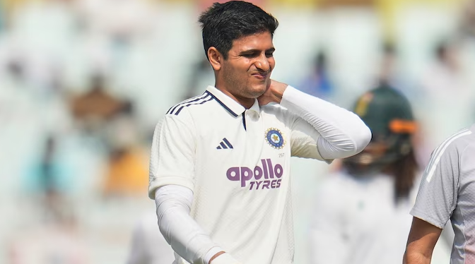 Shubman Gill ruled out