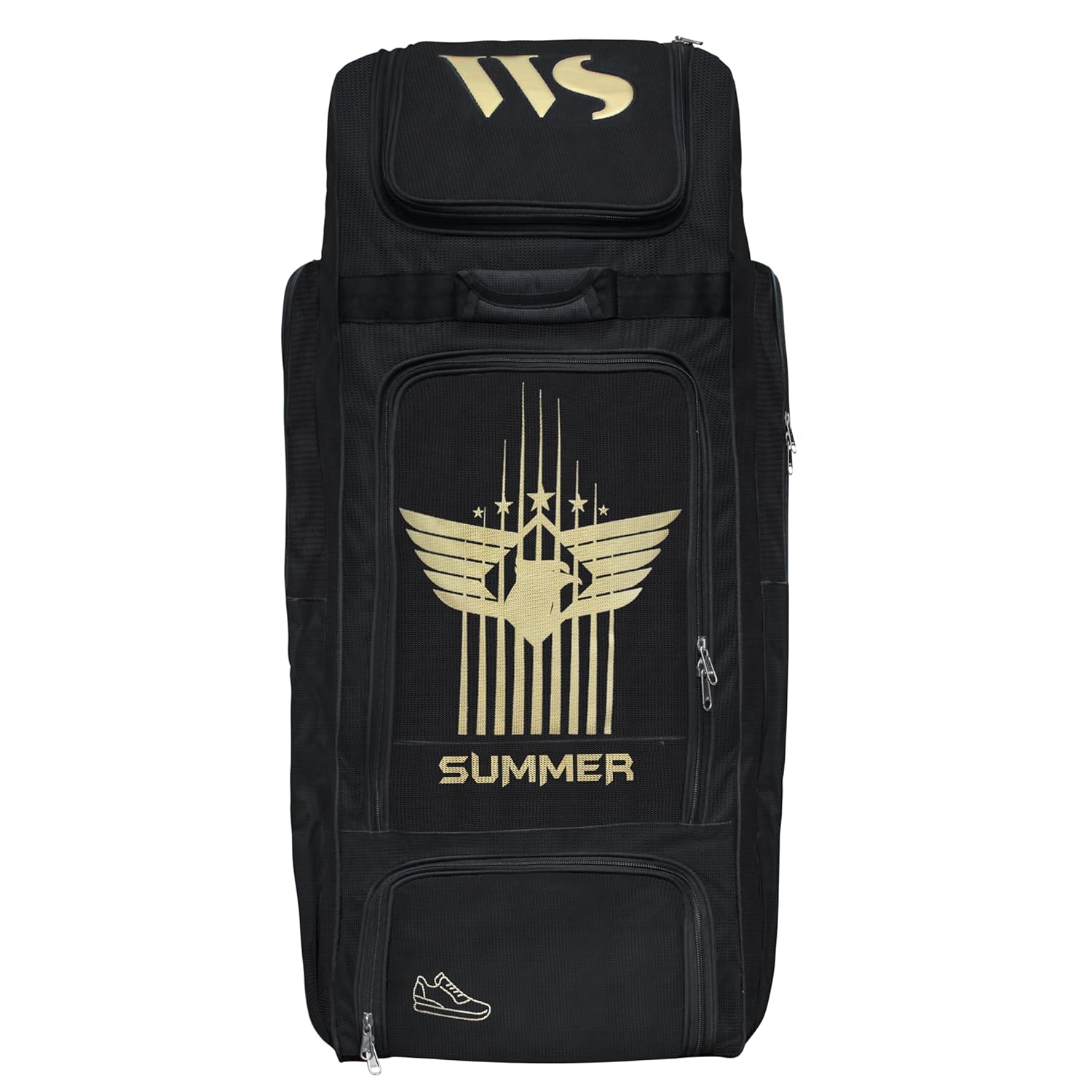 WHITEDOT SPORTS Summer Player Edition Duffle Wheelie Cricket Kitbag