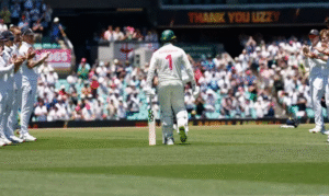 Emotional Scenes At SCG As Usman Khawaja Gets Guard Of Honour As He Walks Out To Bat