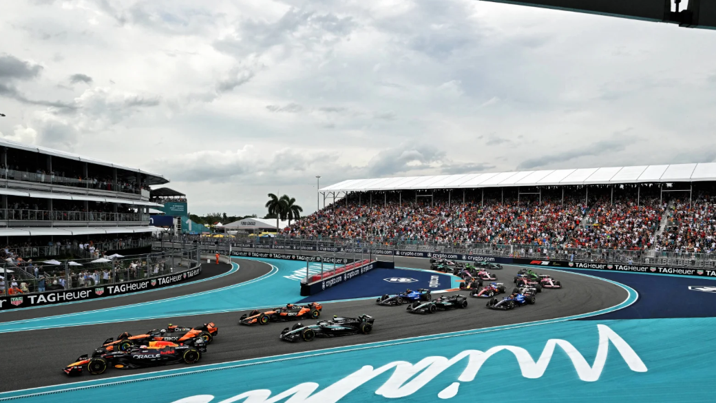 Miami Grand Prix race was cancelled, driver sacked and calls to ban pundit