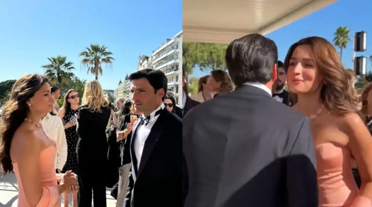 Alia Bhatt Chats Candidly With F1 Driver Carlos Sainz At Cannes 2026