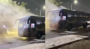 Smoke Inside Gujarat Titans Bus Triggers Emergency Evacuation After IPL Final 
