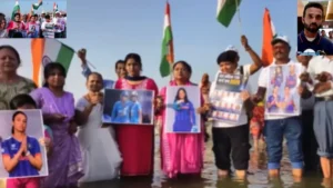 Fans host special Ganga Aarti Prayagraj and Varanasi Ahead of India-Pakistan Women’s T20 WC Match 