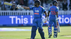 Rohit Sharma Breaks World Record With Eighth Away ODI Hundred in 3rd ODI at Lord’s