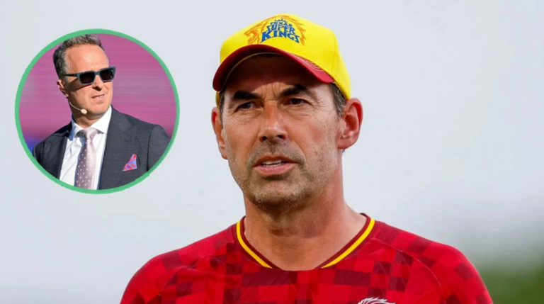“We Don’t Have An MS Dhoni” Former England Captain Michael Vaughan Issues Warning to Stephen Fleming 