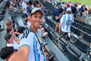 Yashasvi Jaiswal Attends France vs Sweden FIFA World Cup Match In Lionel Messi’s Iconic No. 10 Jersey