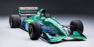 Iconic Jordan 191 Formula 1 car heads to auction with estimated £525,000 price tag