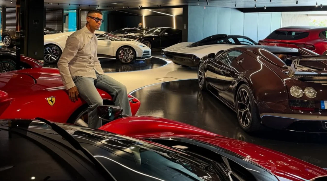 ‘My toys’: Cristiano Ronaldo gives rare glimpse of his stunning luxury car collection