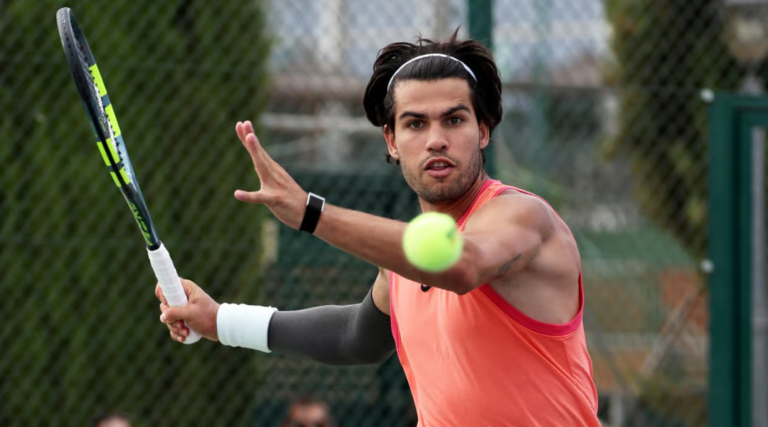 Carlos Alcaraz returns to US Open to play  with Serena Williams after  four-month injury break