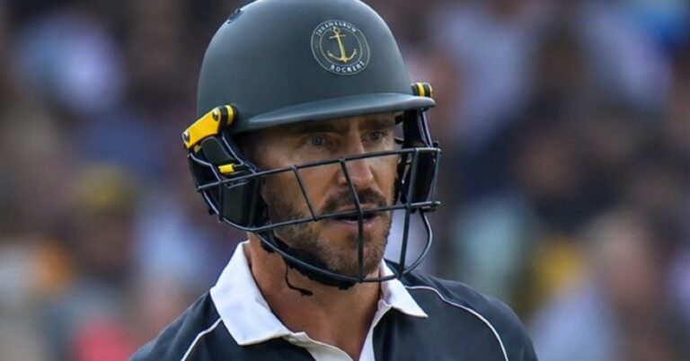 Faf du Plessis Hits Remarkable 79 off 51 to Power Rotterdam Dockers to Seven-Wicket Win Over Dublin Guardians