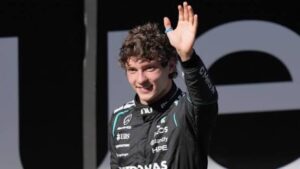 The 2026 inaugural Madring race winner: Kimi Antonelli