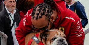Lewis Hamilton pays emotional tribute to pet dog  Roscoe on death anniversary