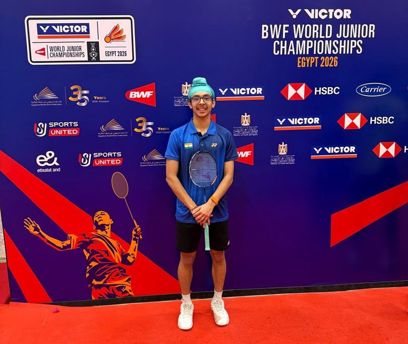 Jagsher Singh Khangurra assured of medal after reaching boys singles semis in BWF World Juniors