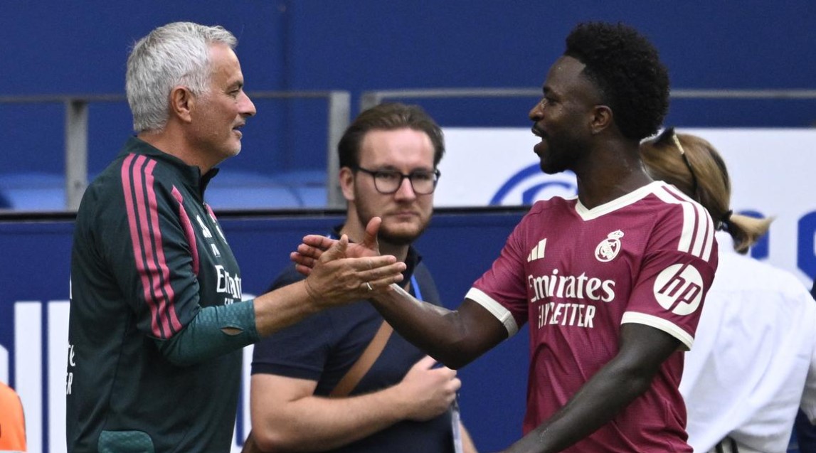 If it were me in his place, probably I wouldn’t be here: Jose Mourinho Says He Would Have Left Real Madrid If He Were Vinicius Jr