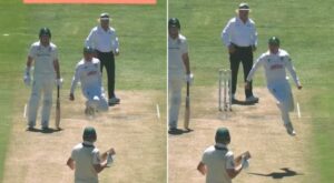 Matthew Breetzke celebrates Marnus Labuschagne’s dismissal with kangaroo-style hop in third Test; video goes viral